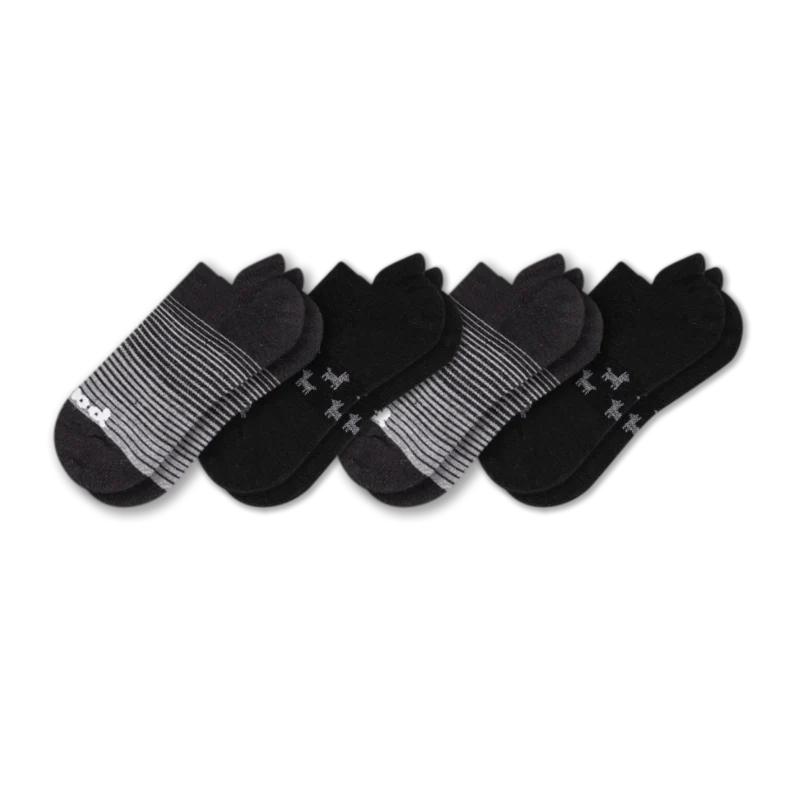 4 Pack - Women's Low Cut Pacas Socks - Image 154