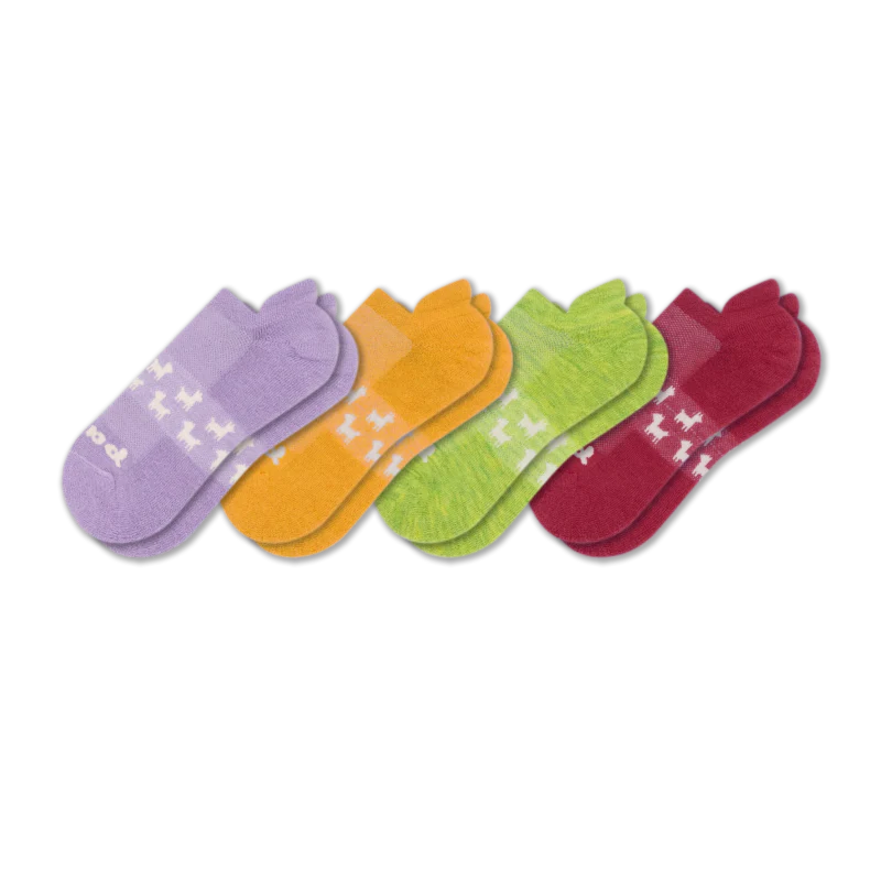4 Pack - Women's Low Cut Pacas Socks - Image 168