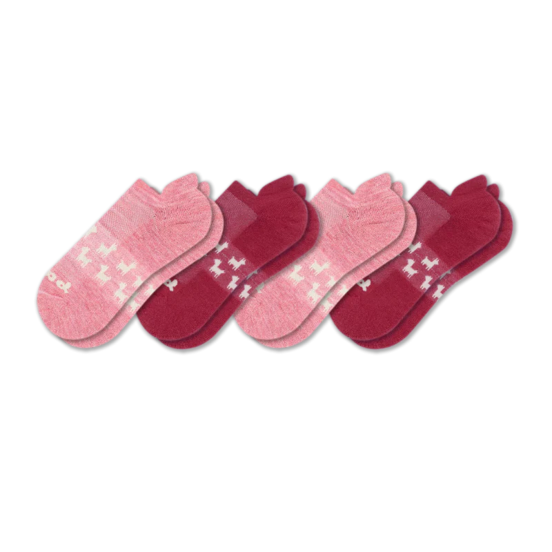 4 Pack - Women's Low Cut Pacas Socks - Image 172