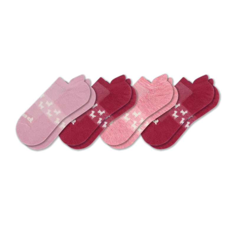 4 Pack - Women's Low Cut Pacas Socks - Image 173