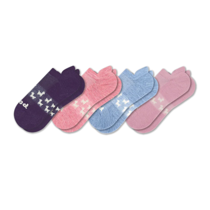 4 Pack - Women's Low Cut Pacas Socks - Image 174