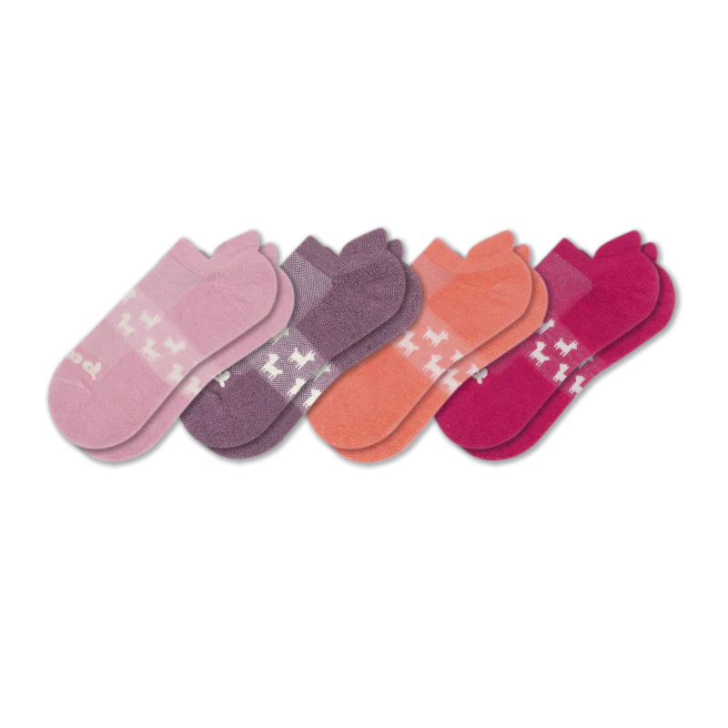 4 Pack - Women's Low Cut Pacas Socks - Image 175