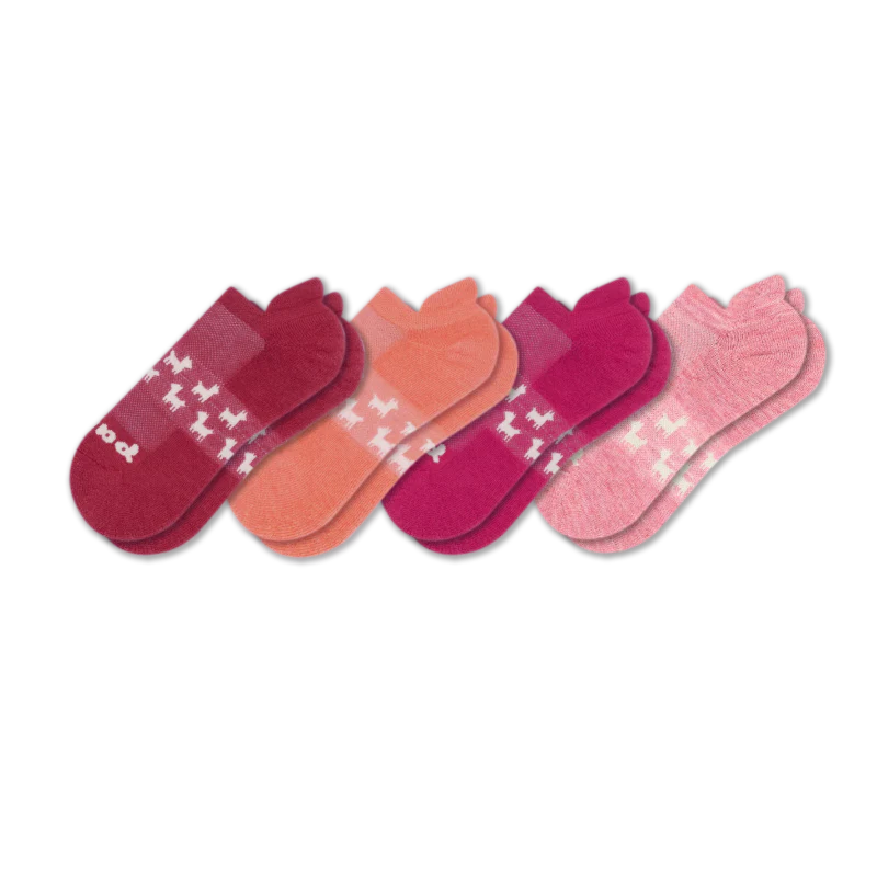 4 Pack - Women's Low Cut Pacas Socks - Image 185
