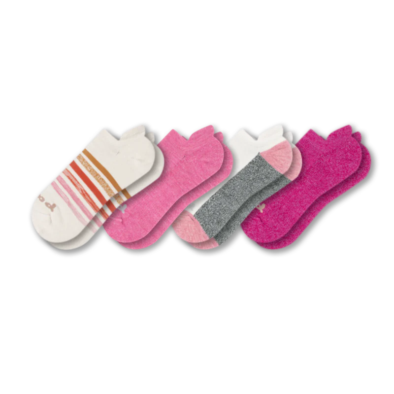 4 Pack - Women's Low Cut Pacas Socks - Image 19