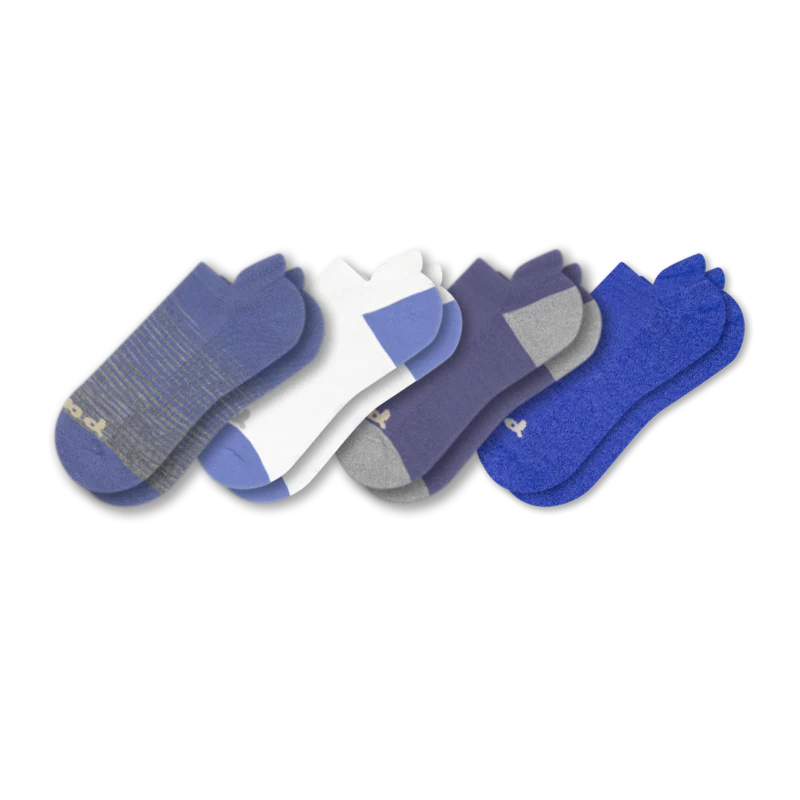 4 Pack - Women's Low Cut Pacas Socks - Image 202