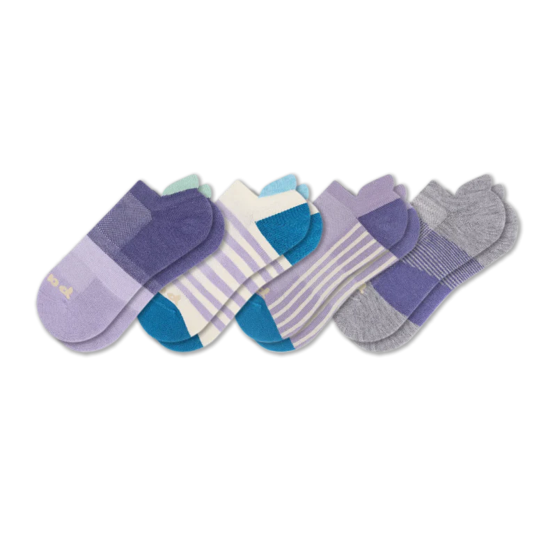 4 Pack - Women's Low Cut Pacas Socks - Image 204