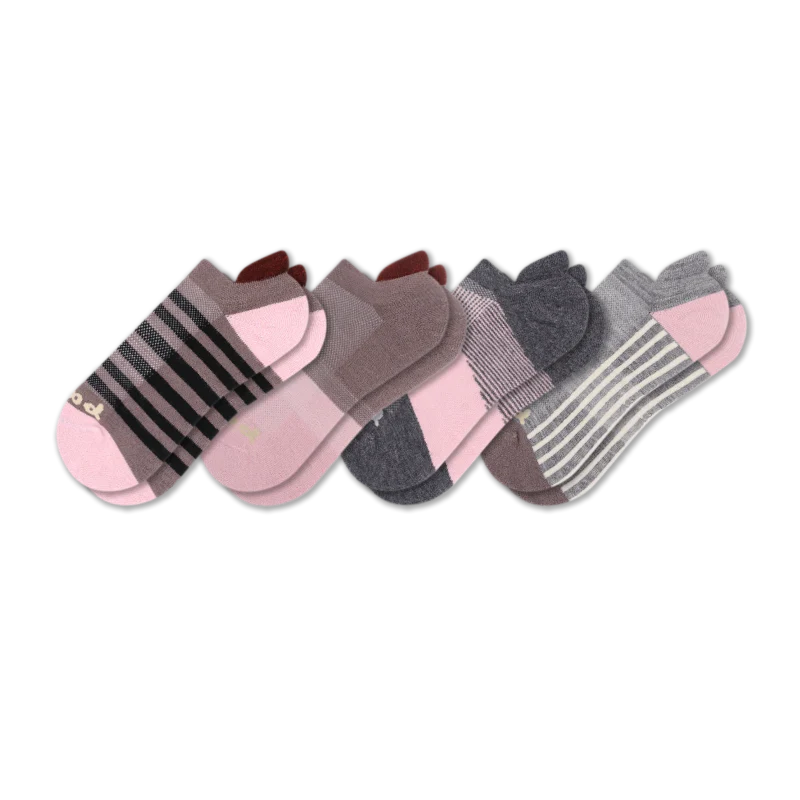 4 Pack - Women's Low Cut Pacas Socks - Image 205