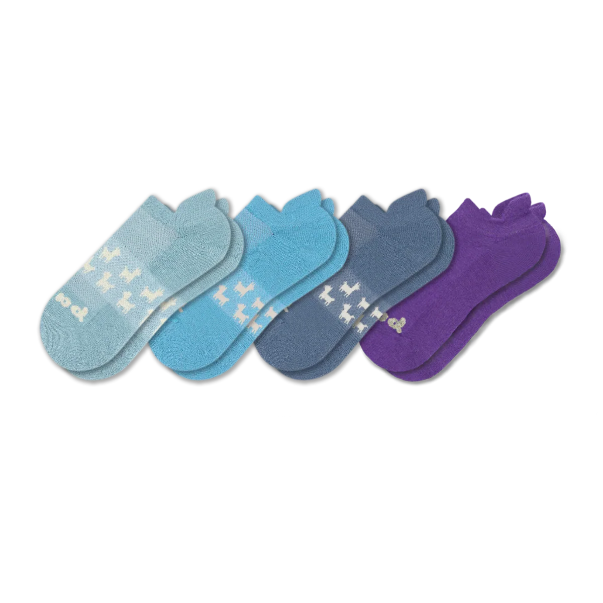 4 Pack - Women's Low Cut Pacas Socks - Image 207