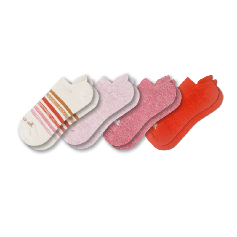 4 Pack - Women's Low Cut Pacas Socks - Image 21