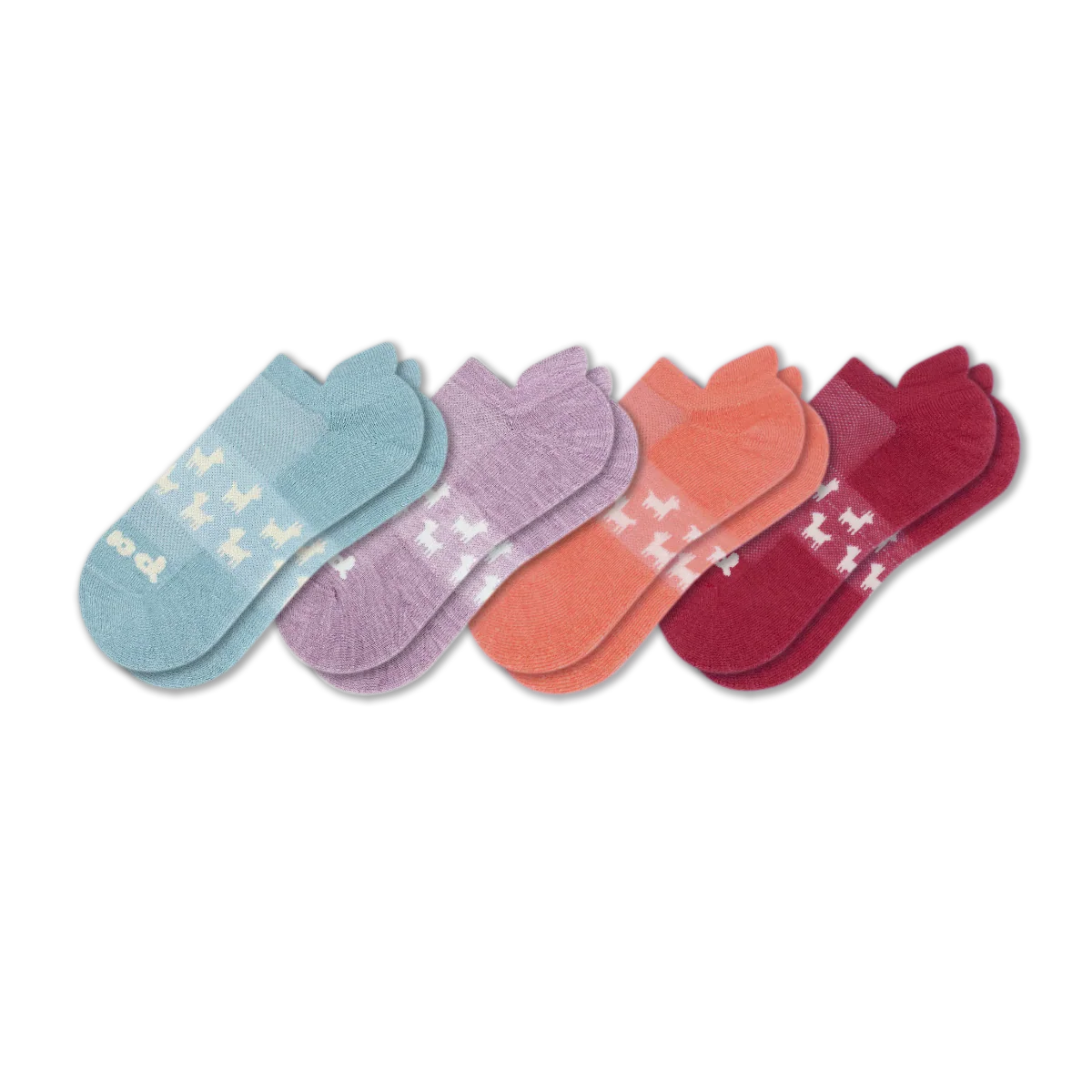4 Pack - Women's Low Cut Pacas Socks - Image 213