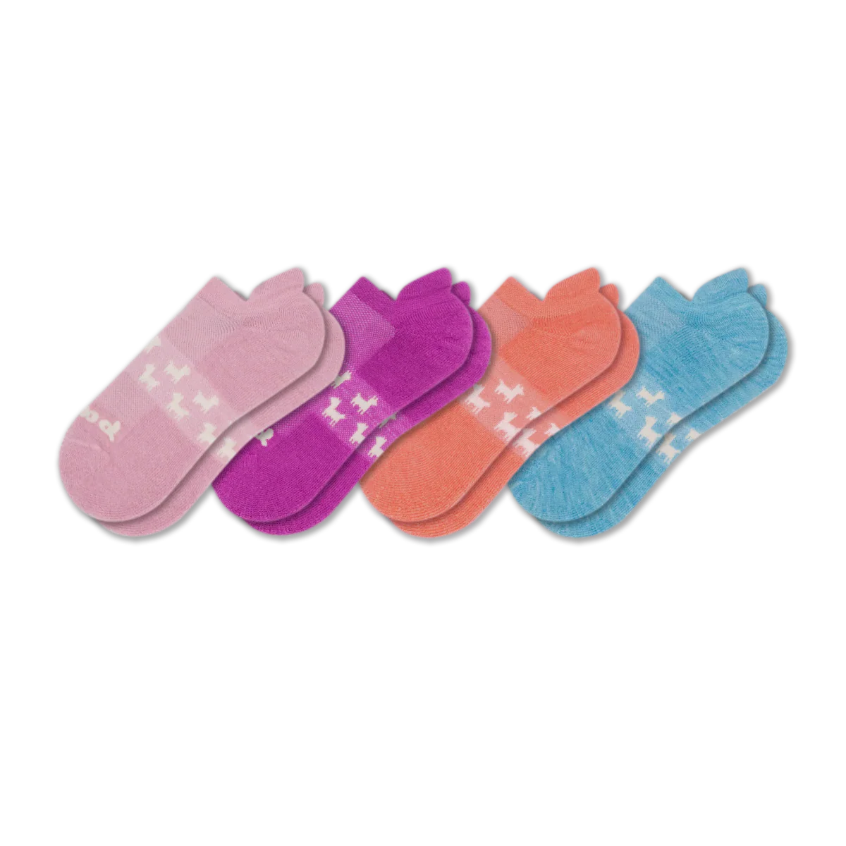 4 Pack - Women's Low Cut Pacas Socks - Image 216