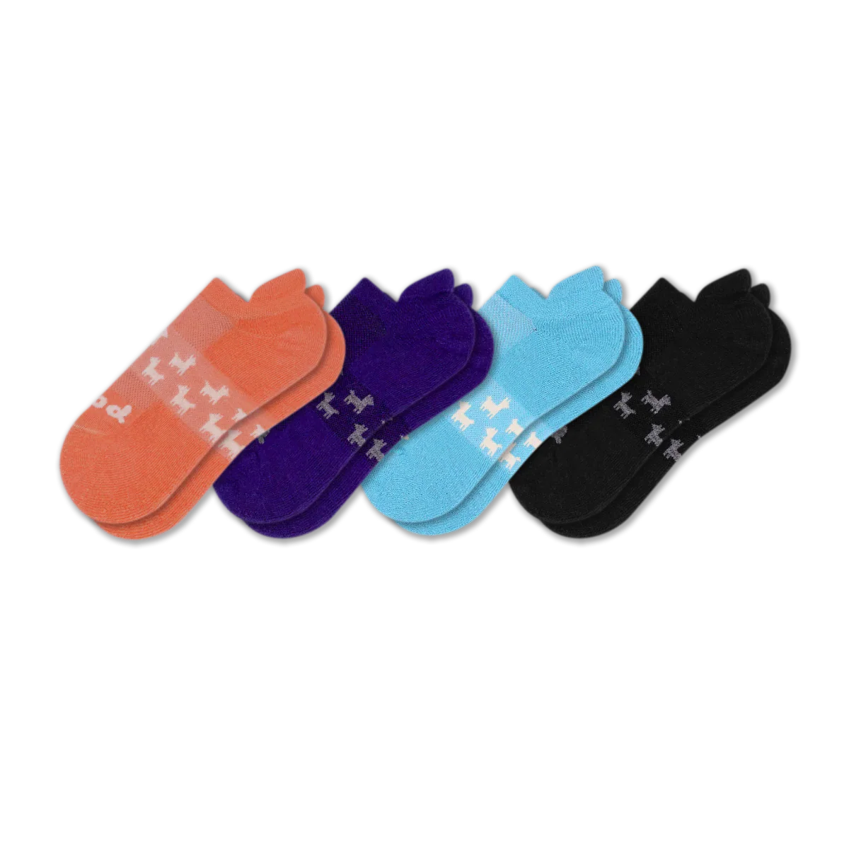 4 Pack - Women's Low Cut Pacas Socks - Image 220