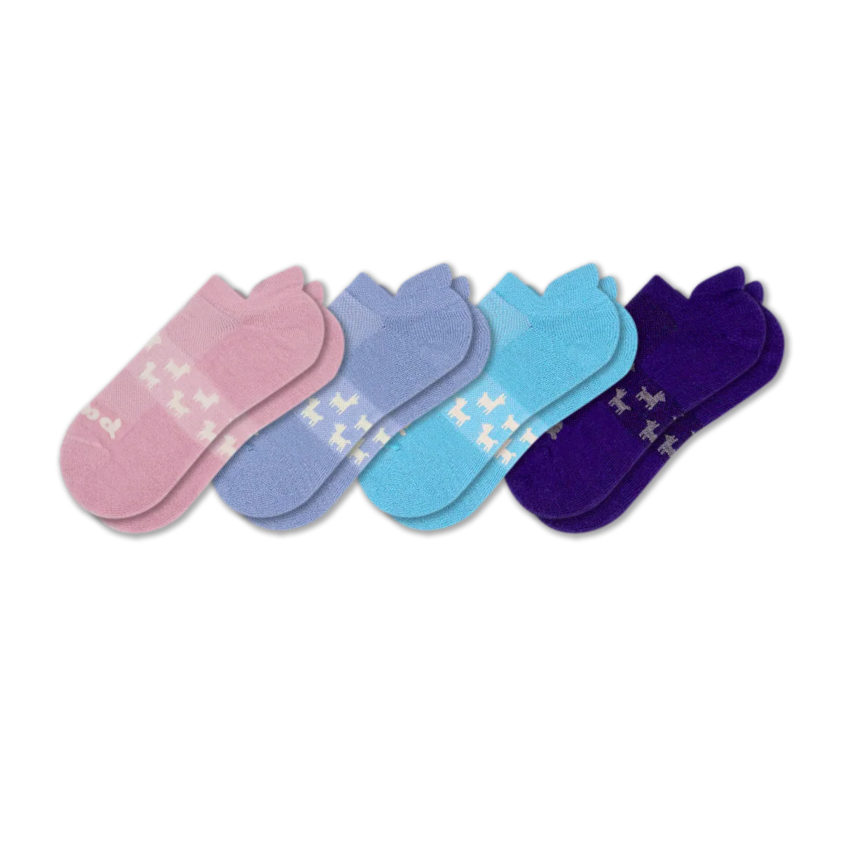 4 Pack - Women's Low Cut Pacas Socks - Image 221