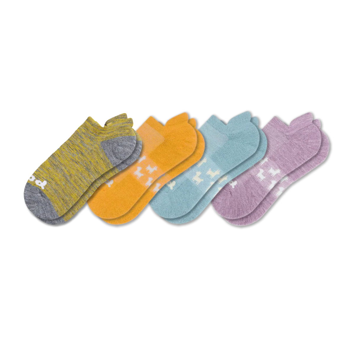 4 Pack - Women's Low Cut Pacas Socks - Image 222