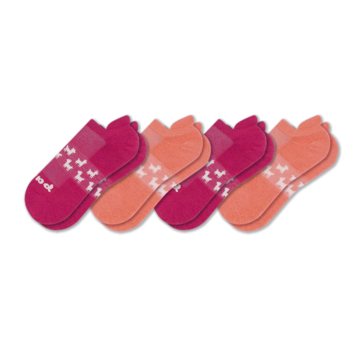4 Pack - Women's Low Cut Pacas Socks - Image 224