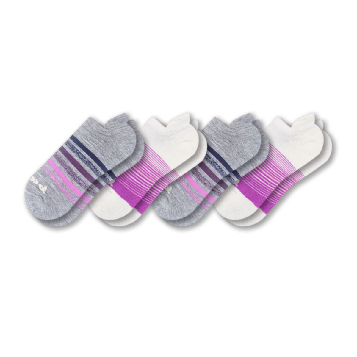 4 Pack - Women's Low Cut Pacas Socks - Image 232