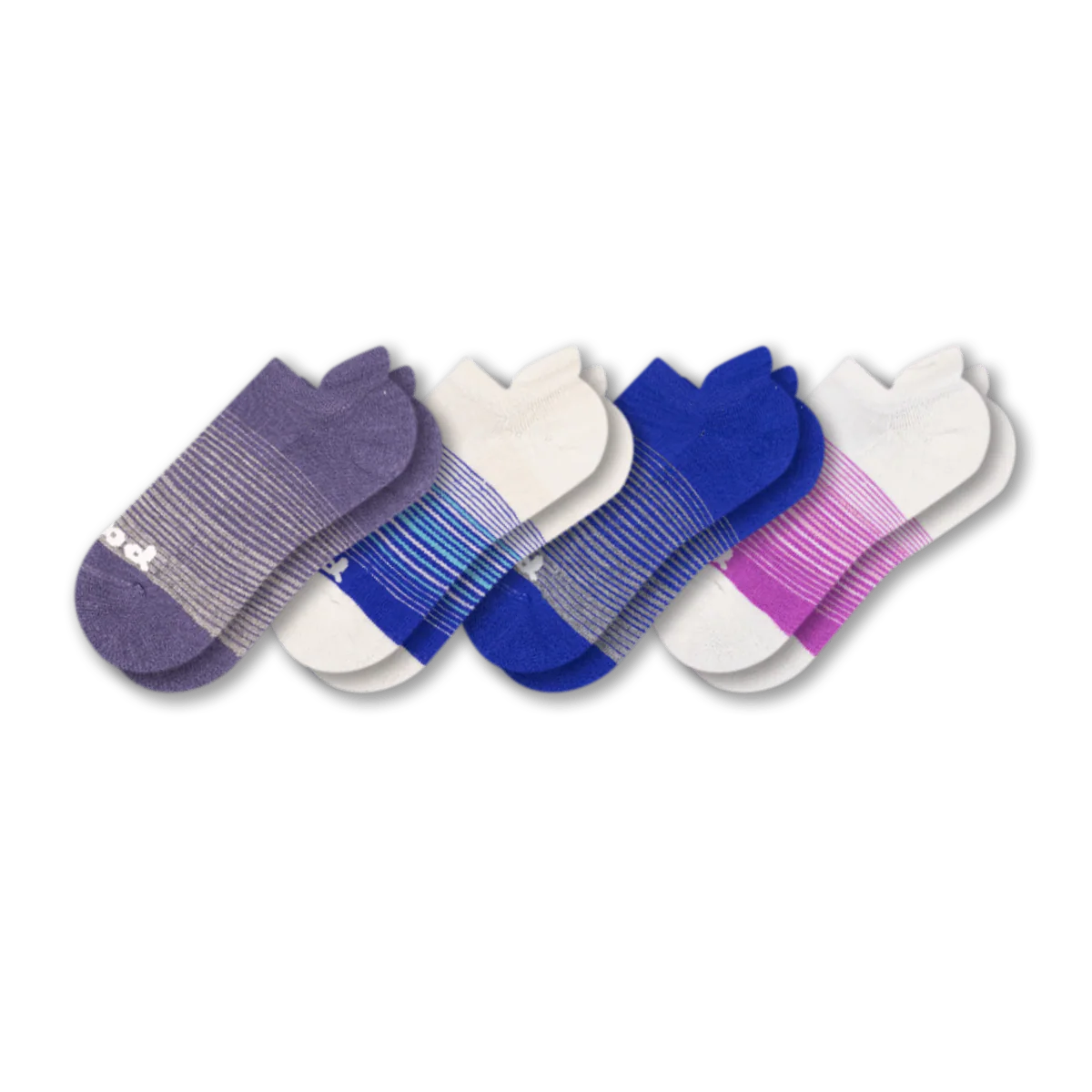 4 Pack - Women's Low Cut Pacas Socks - Image 233