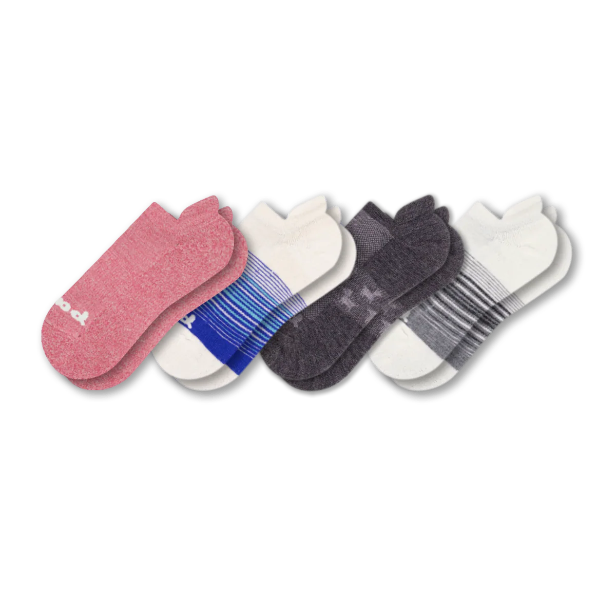4 Pack - Women's Low Cut Pacas Socks - Image 239