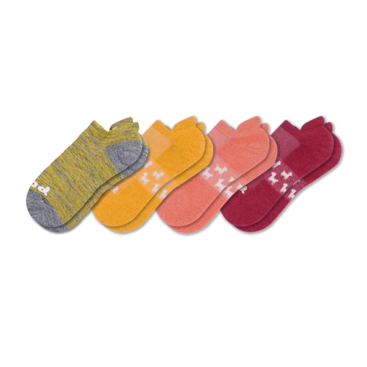 4 Pack - Women's Low Cut Pacas Socks - Image 245