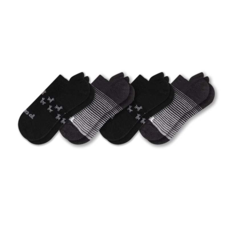 4 Pack - Women's Low Cut Pacas Socks - Image 30