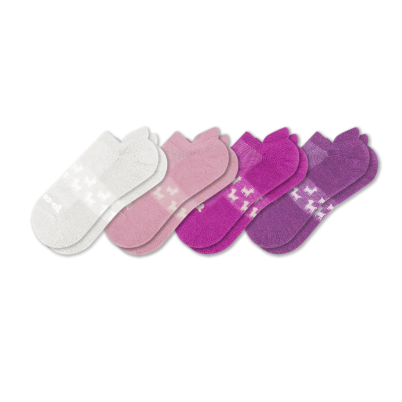 4 Pack - Women's Low Cut Pacas Socks - Image 31