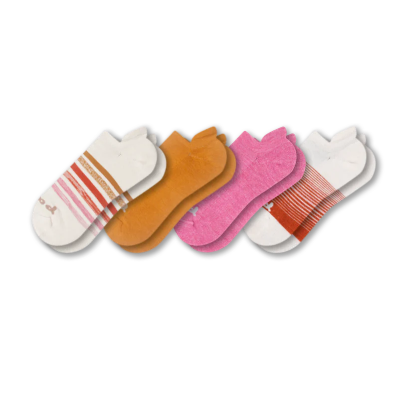 4 Pack - Women's Low Cut Pacas Socks - Image 36