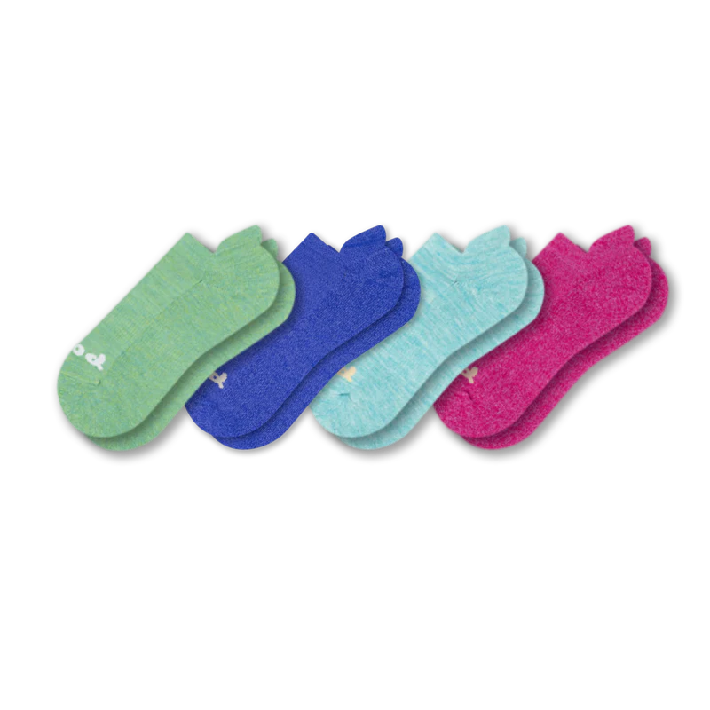 4 Pack - Women's Low Cut Pacas Socks - Image 38