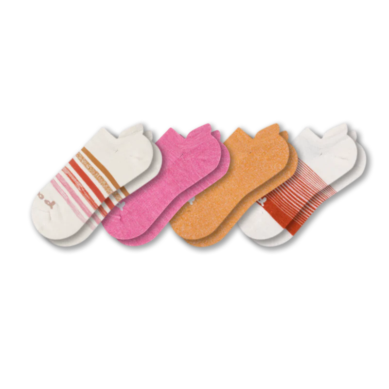 4 Pack - Women's Low Cut Pacas Socks - Image 43