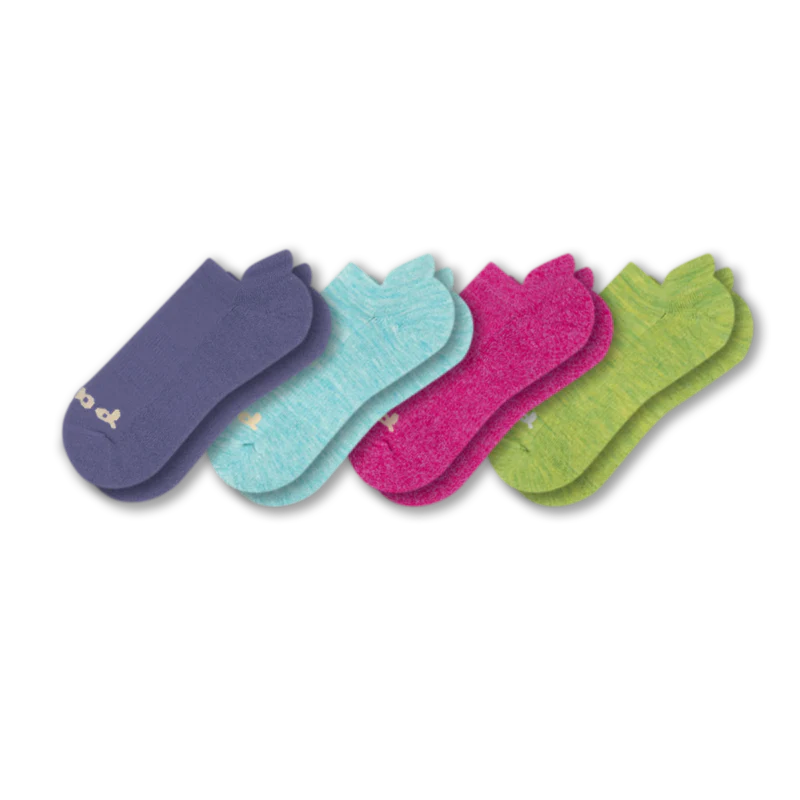 4 Pack - Women's Low Cut Pacas Socks - Image 44