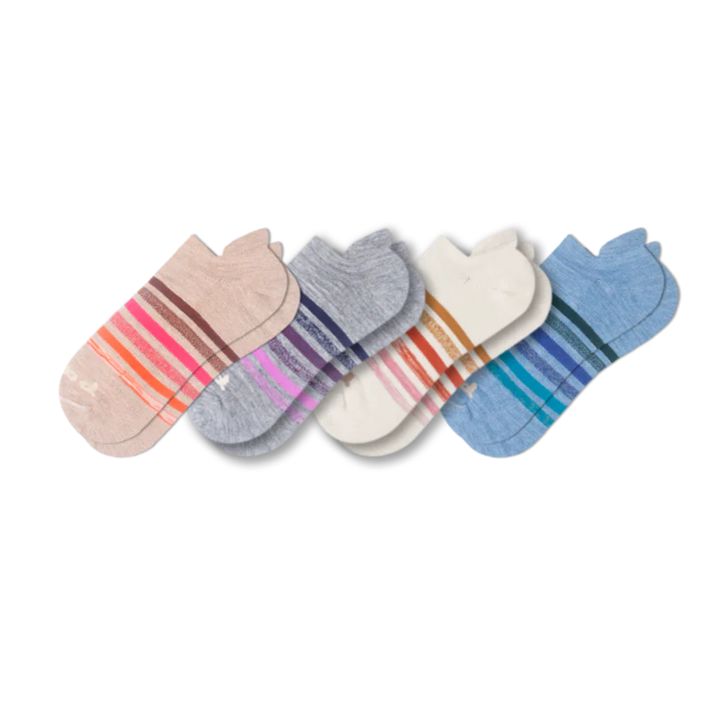 4 Pack - Women's Low Cut Pacas Socks - Image 47