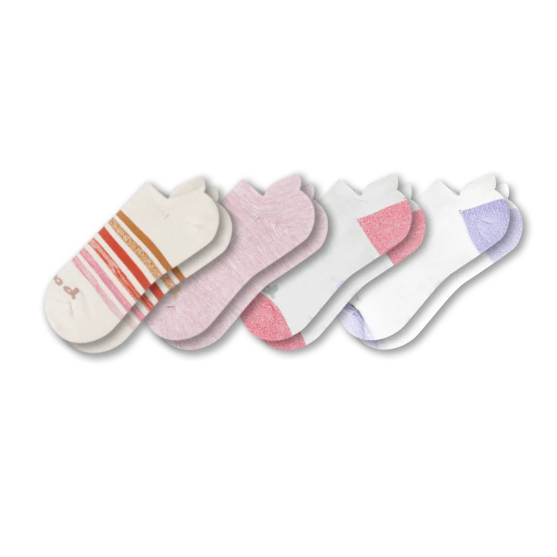 4 Pack - Women's Low Cut Pacas Socks - Image 56