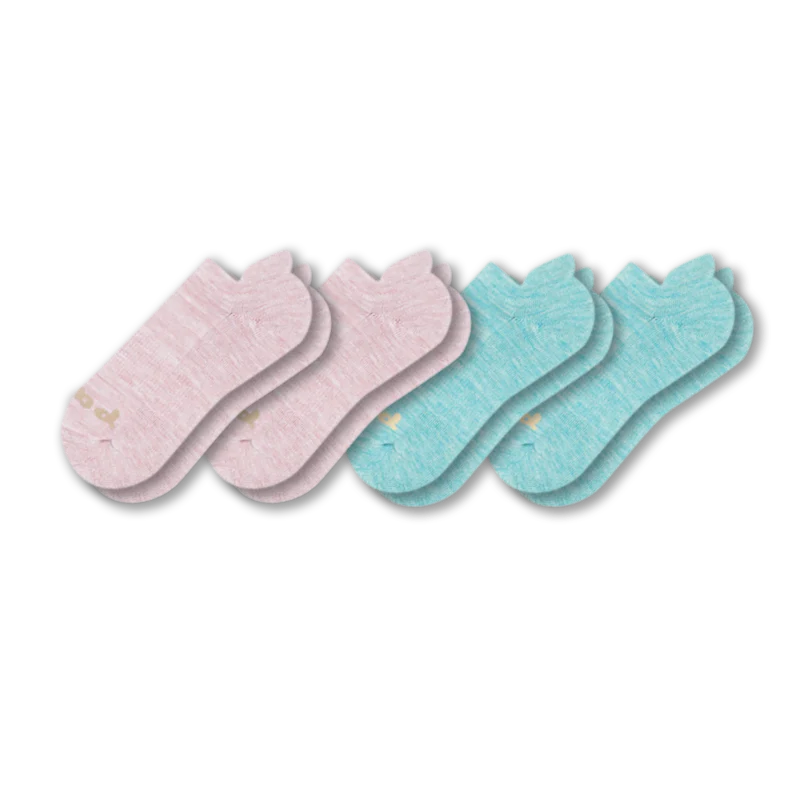 4 Pack - Women's Low Cut Pacas Socks - Image 59
