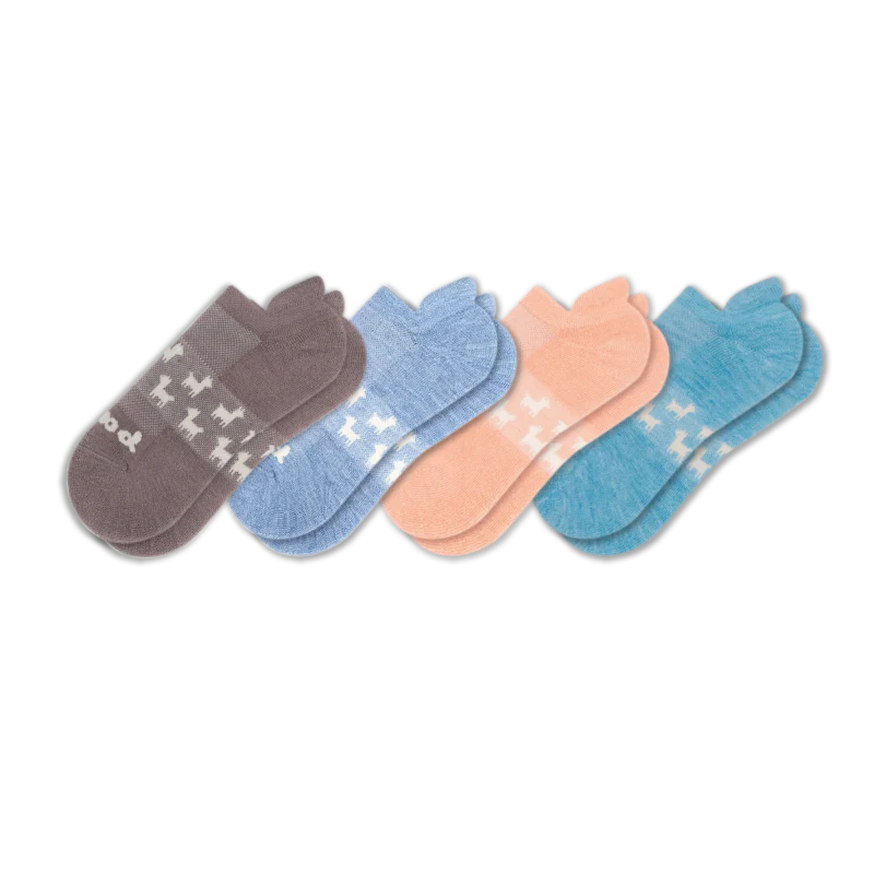 4 Pack - Women's Low Cut Pacas Socks - Image 64