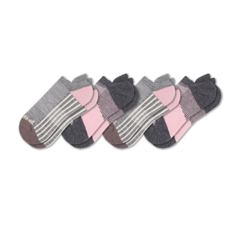4 Pack - Women's Low Cut Pacas Socks - Image 74