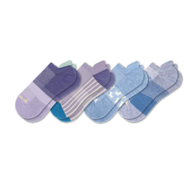 4 Pack - Women's Low Cut Pacas Socks - Image 76