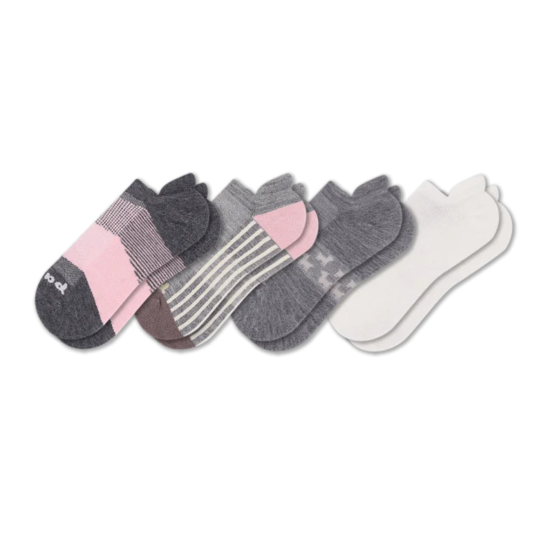 4 Pack - Women's Low Cut Pacas Socks - Image 78