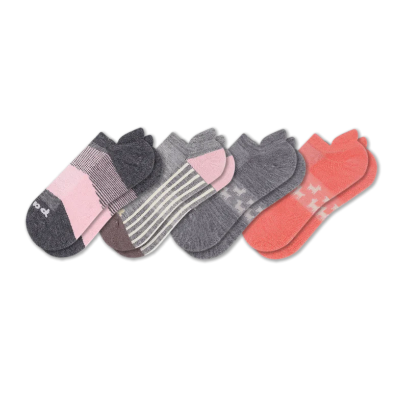4 Pack - Women's Low Cut Pacas Socks - Image 79