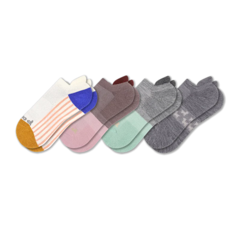 4 Pack - Women's Low Cut Pacas Socks - Image 80