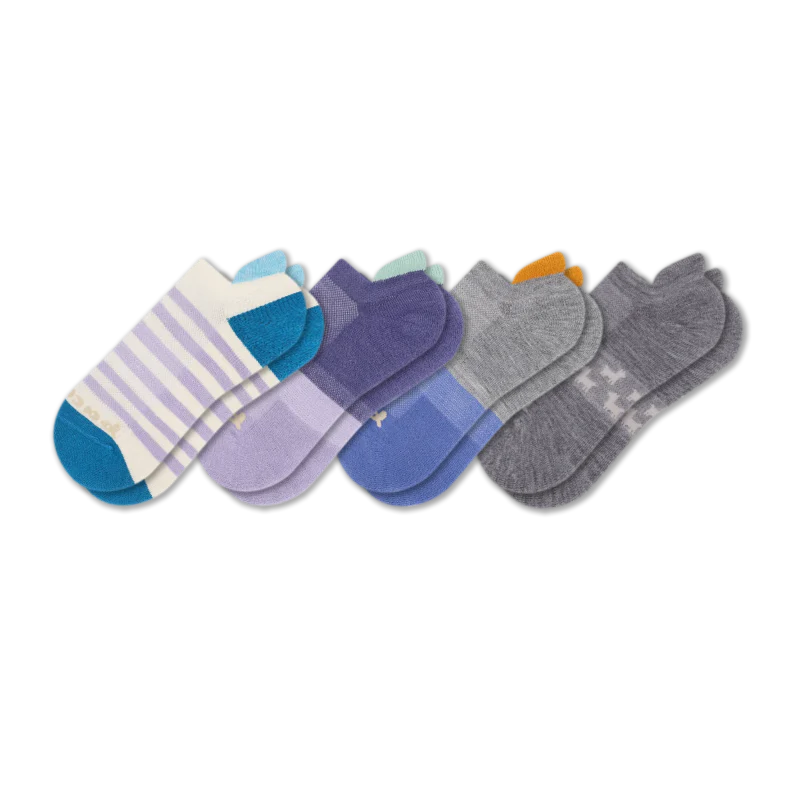 4 Pack - Women's Low Cut Pacas Socks - Image 81