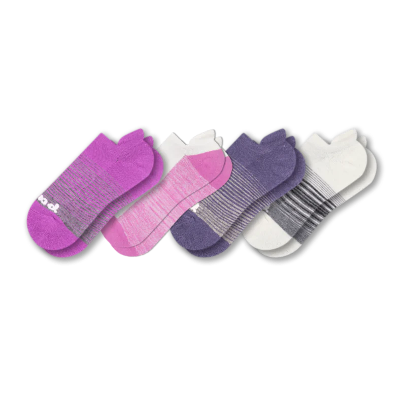 4 Pack - Women's Low Cut Pacas Socks - Image 87