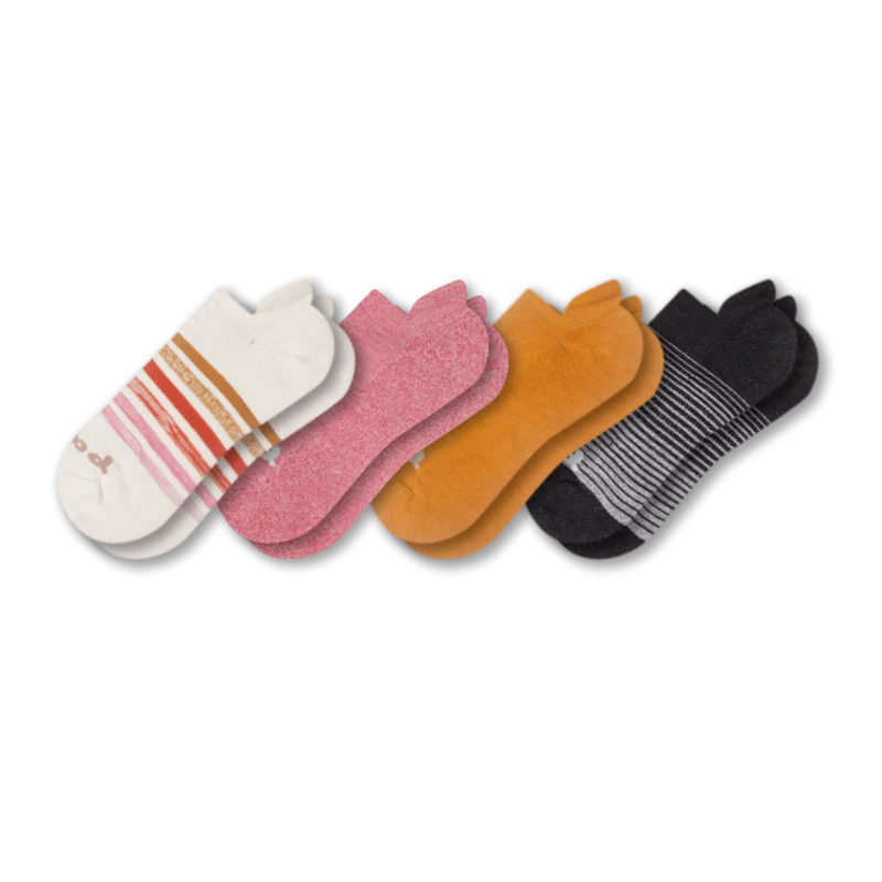 4 Pack - Women's Low Cut Pacas Socks - Image 88