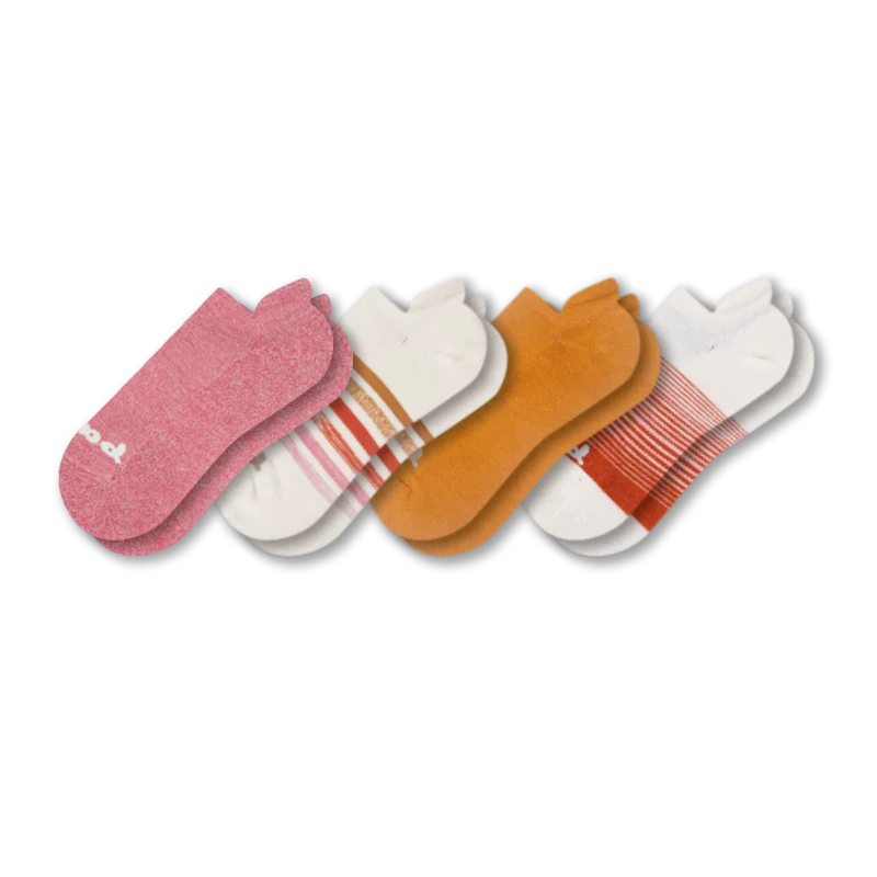 4 Pack - Women's Low Cut Pacas Socks - Image 89