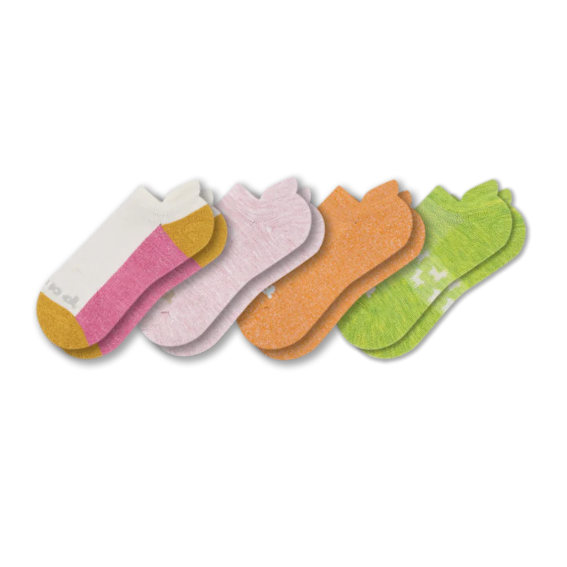 4 Pack - Women's Low Cut Pacas Socks - Image 95