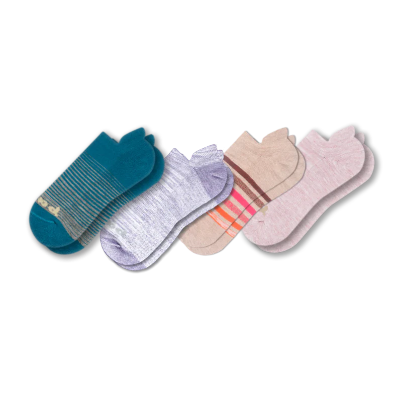 4 Pack - Women's Low Cut Pacas Socks - Image 96