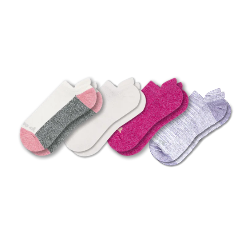 4 Pack - Women's Low Cut Pacas Socks - Image 97