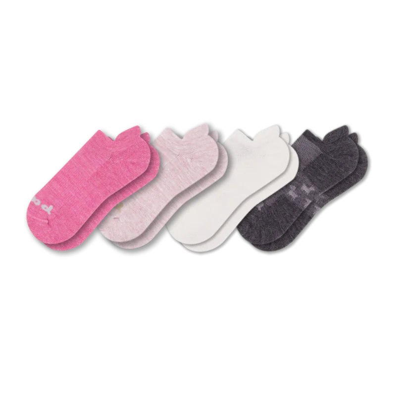 4 Pack - Women's Low Cut Pacas Socks - Image 98