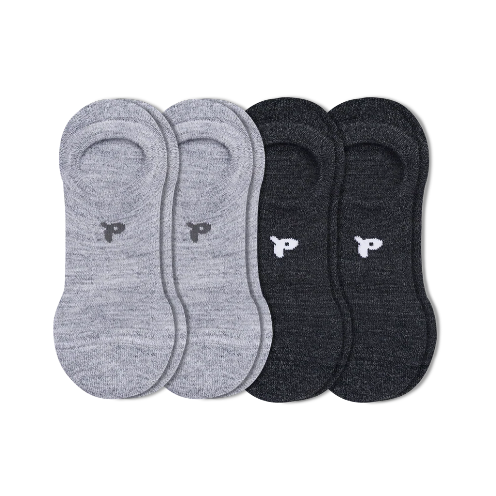 4 Pack - Women's No Show Socks - Image 10
