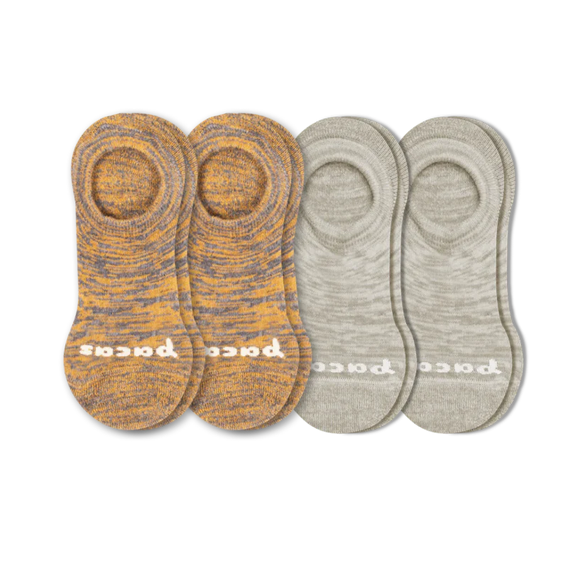 4 Pack - Women's No Show Socks - Image 14