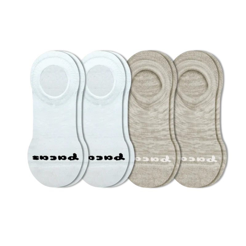 4 Pack - Women's No Show Socks - Image 16