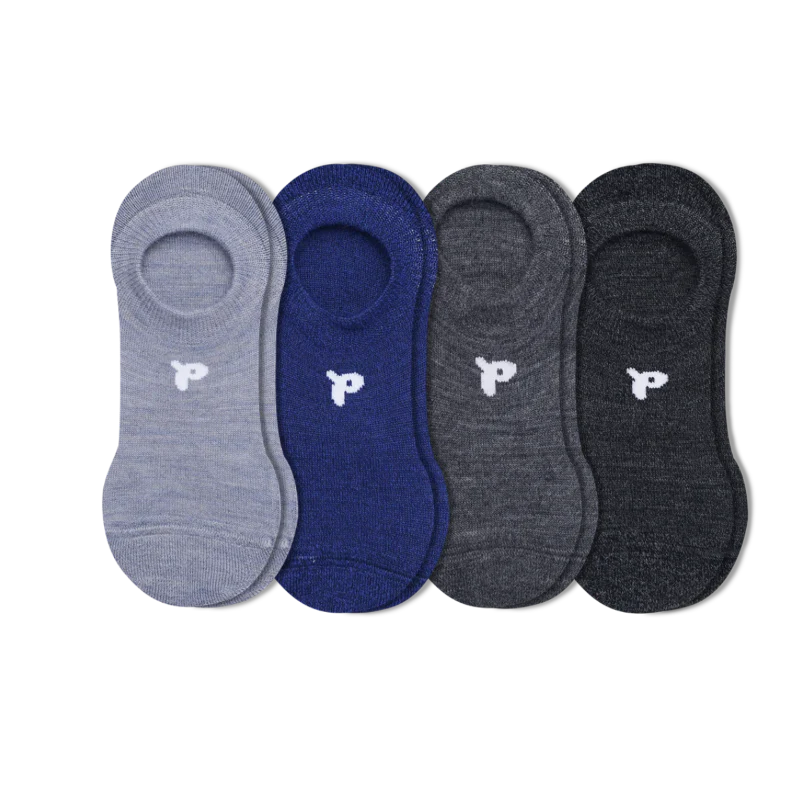 4 Pack - Women's No Show Socks - Image 19